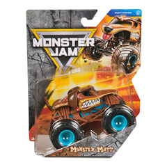 Monster Jam Ruff Crowd front view with authentic graphics and BKT tires.