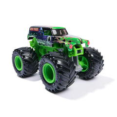 Monster Jam Grave Digger 1:64 diecast front view with bold branding ideal for fans and collectors