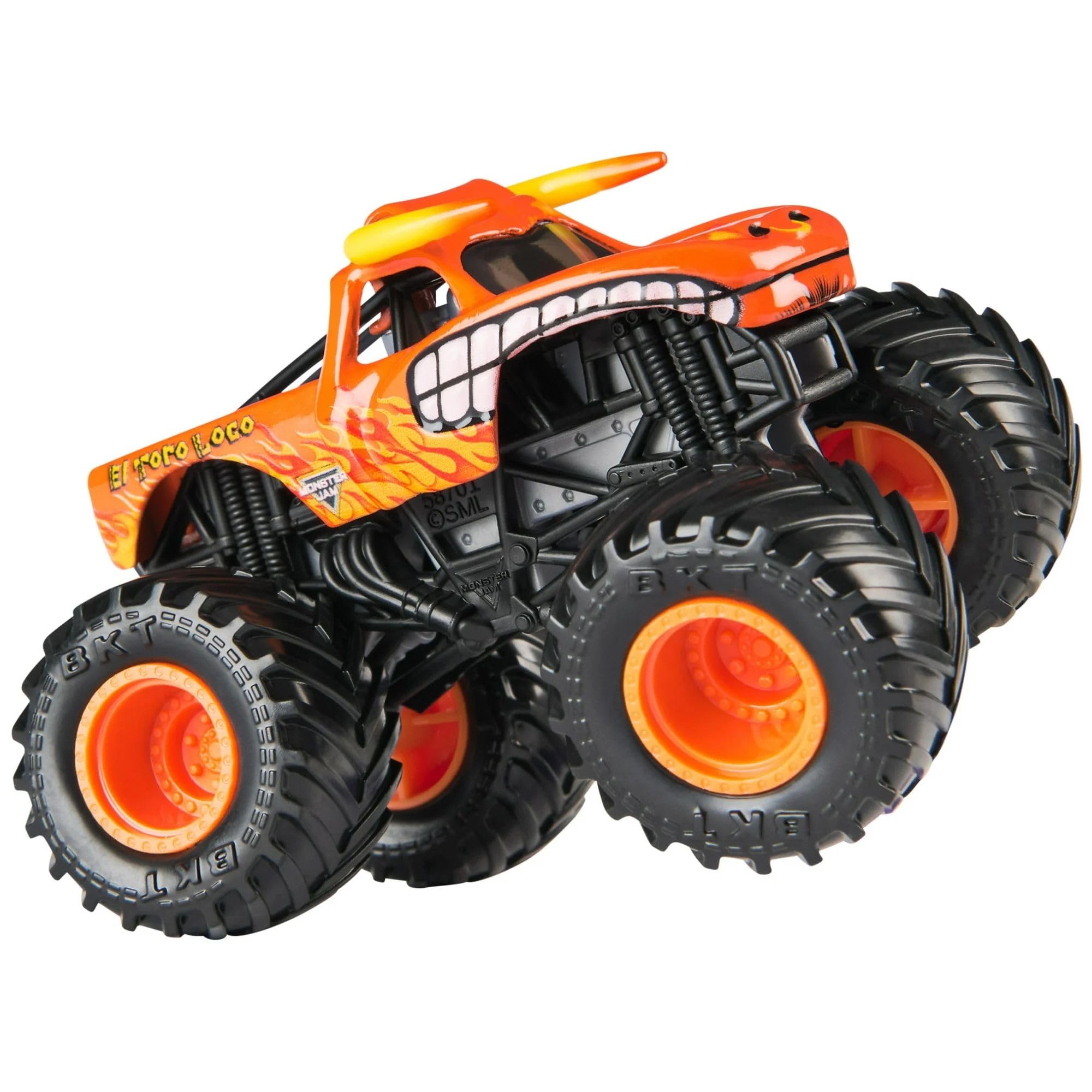 El Toro Loco 1:64 model showcases styled rims and authentic chassis detail