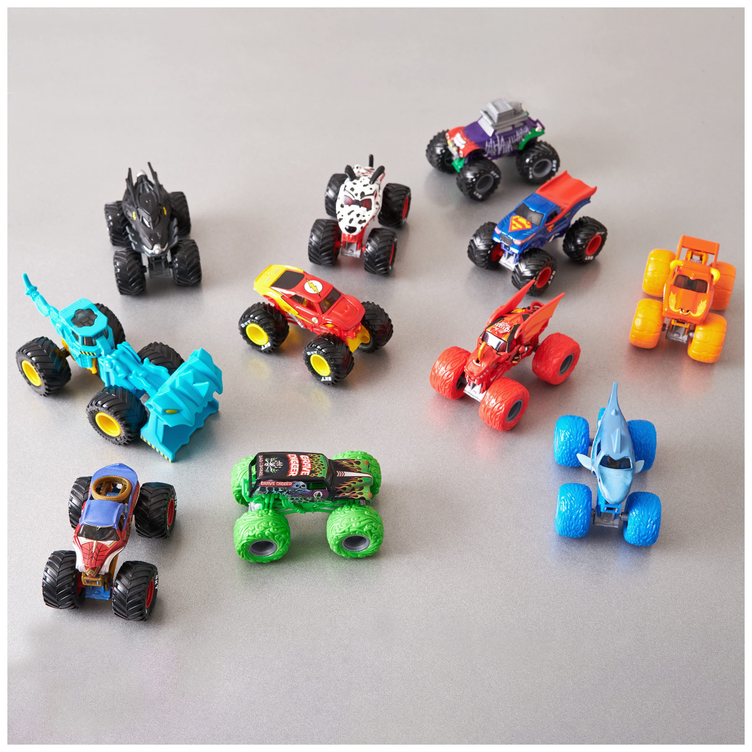 Monster Jam authentic chassis close-up for realistic feel