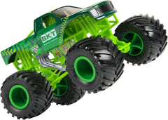 Monster Jam BKT truck green 1:24 side view for imaginative battles