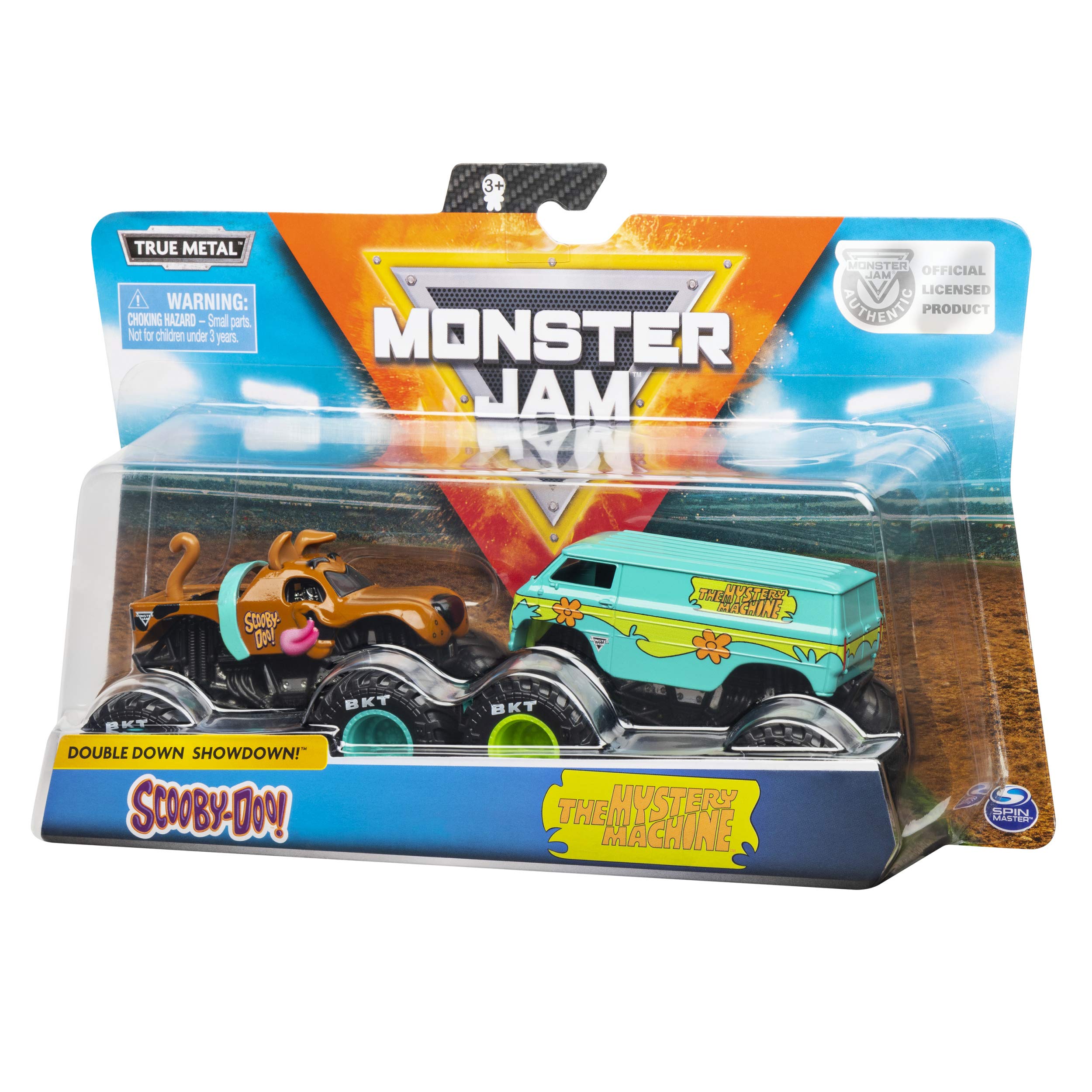 Monster Jam collector poster included supports organized display of the set.