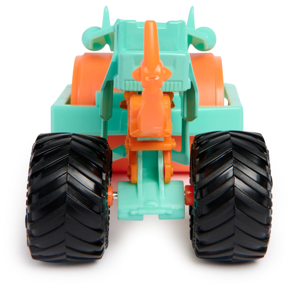 Monster Jam Dirt Squad 1:64-scale vehicle for modular course setup.
