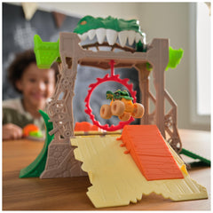 Includes Dragon Truck, Dragon Castle, and launcher for immediate action.