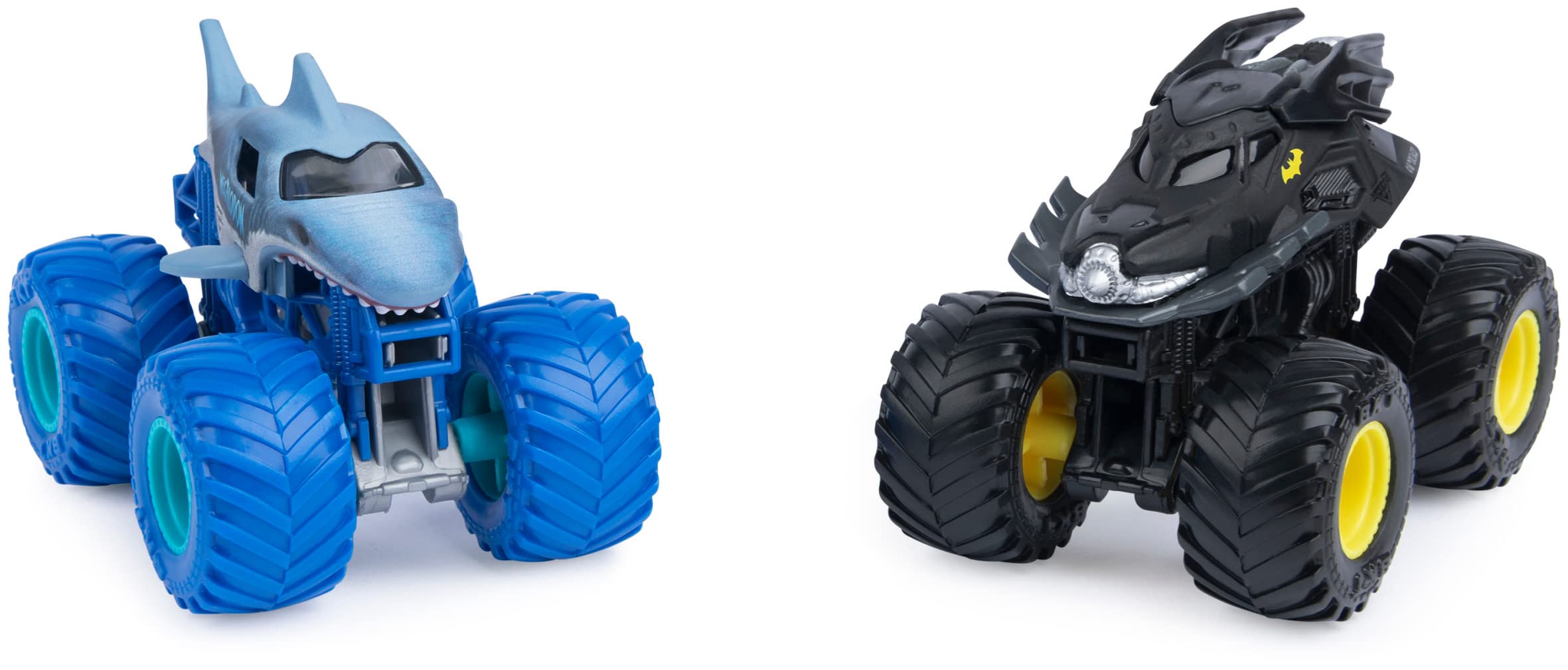 Monster Jam Dragon vs Yeti captures dynamic battle energy for imaginative racing.