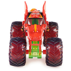 Monster Jam driver molded-in seat adds a lifelike touch during play.