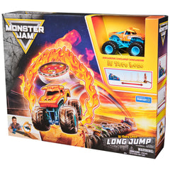 Monster Jam durable materials ensure lasting play after impulsive jumps.