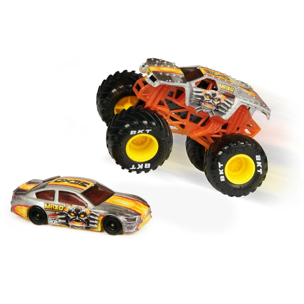 Monster Jam Earth Shaker 1:64 truck with authentic detailing for collectors.