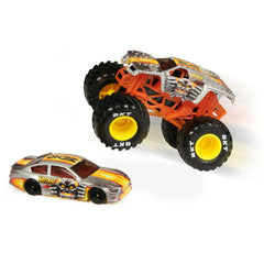 Monster Jam Earth Shaker 1:64 truck with authentic detailing for collectors.