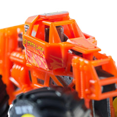 Close-up of graphics and rims on 1:64 El Toro Loco.