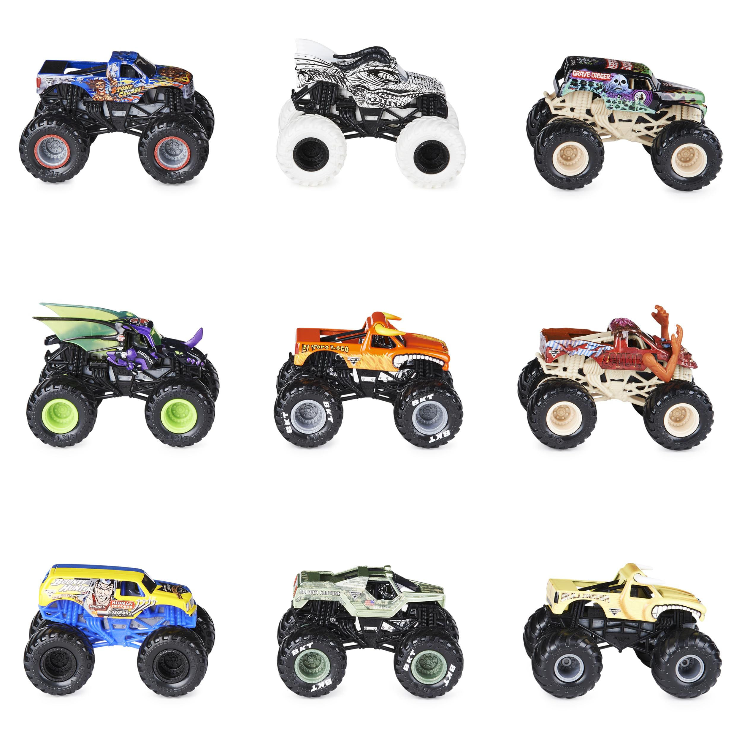 Monster Jam El Toro Loco 1:64 truck with bold graphics for fans