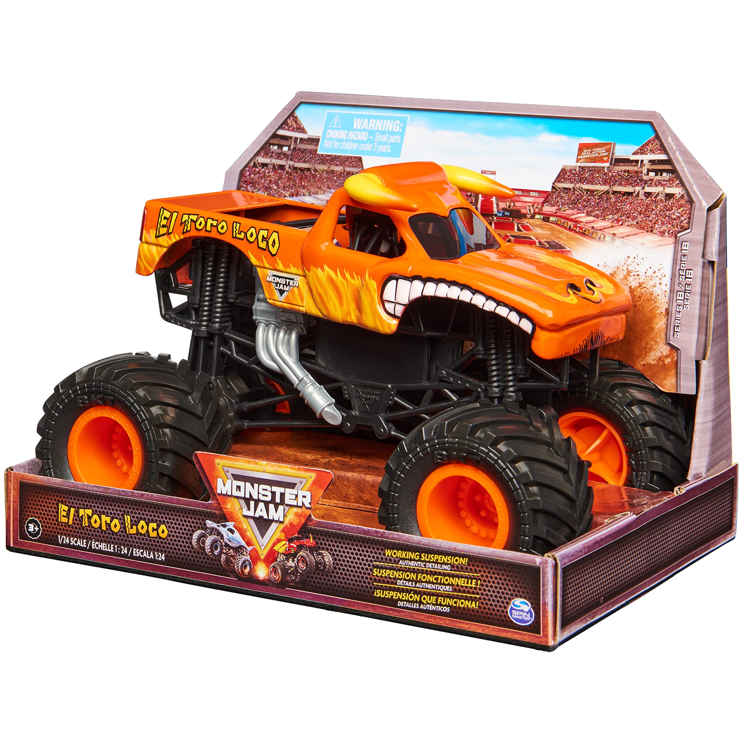Ideal gift for kids 3 and up who love action toys.
