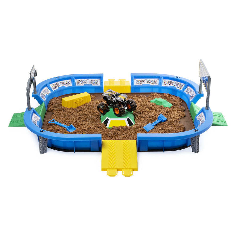Exclusive Max-D truck from Monster Jam ready for action with dirt details.