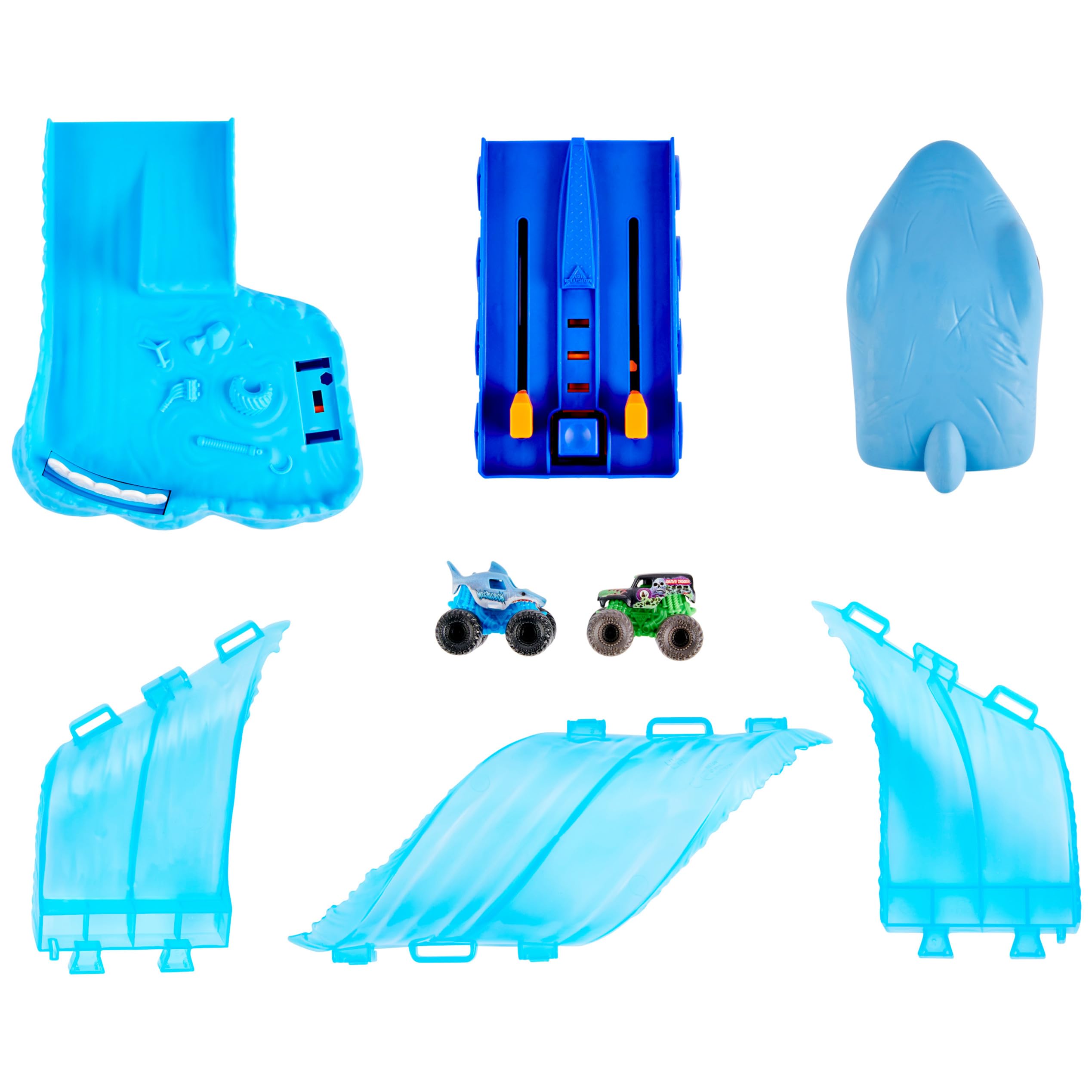 Monster Jam exclusive mini Grave Digger truck boosts variety in playtime