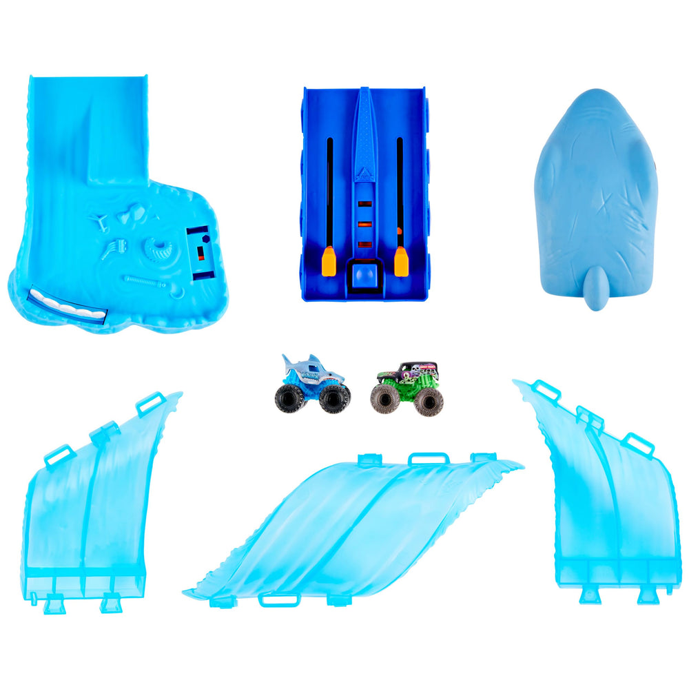 Monster Jam exclusive mini Grave Digger truck boosts variety in playtime