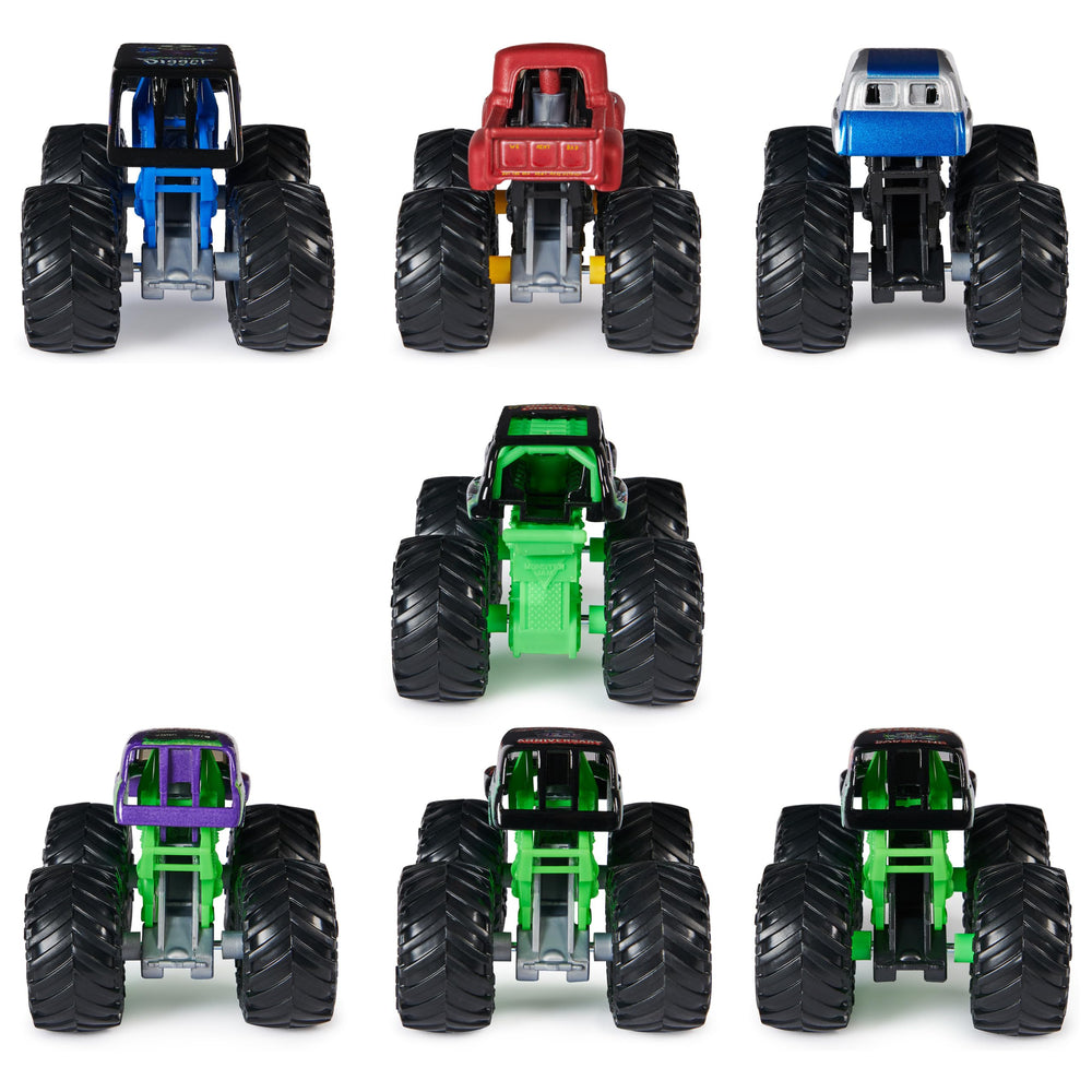 Compact, display-ready Grave Digger 40th Anniversary 8-Pack for shelf or desk.