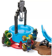 Monster Jam Grave Digger color-change figure complements your Monster Jam collection.