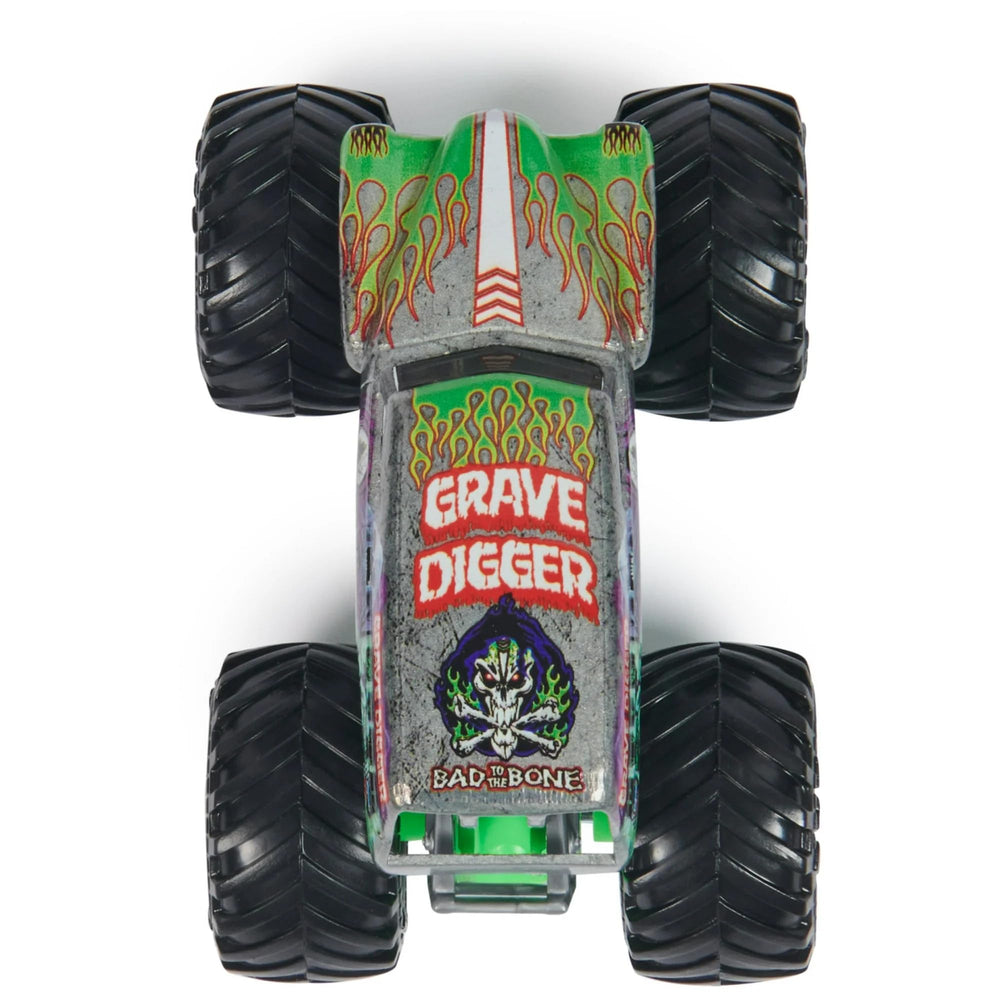 Durable metal die-cast body withstands energetic play.