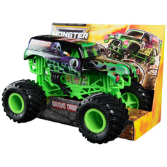 Monster Jam Grave Digger toy offers kid-friendly action and display options.