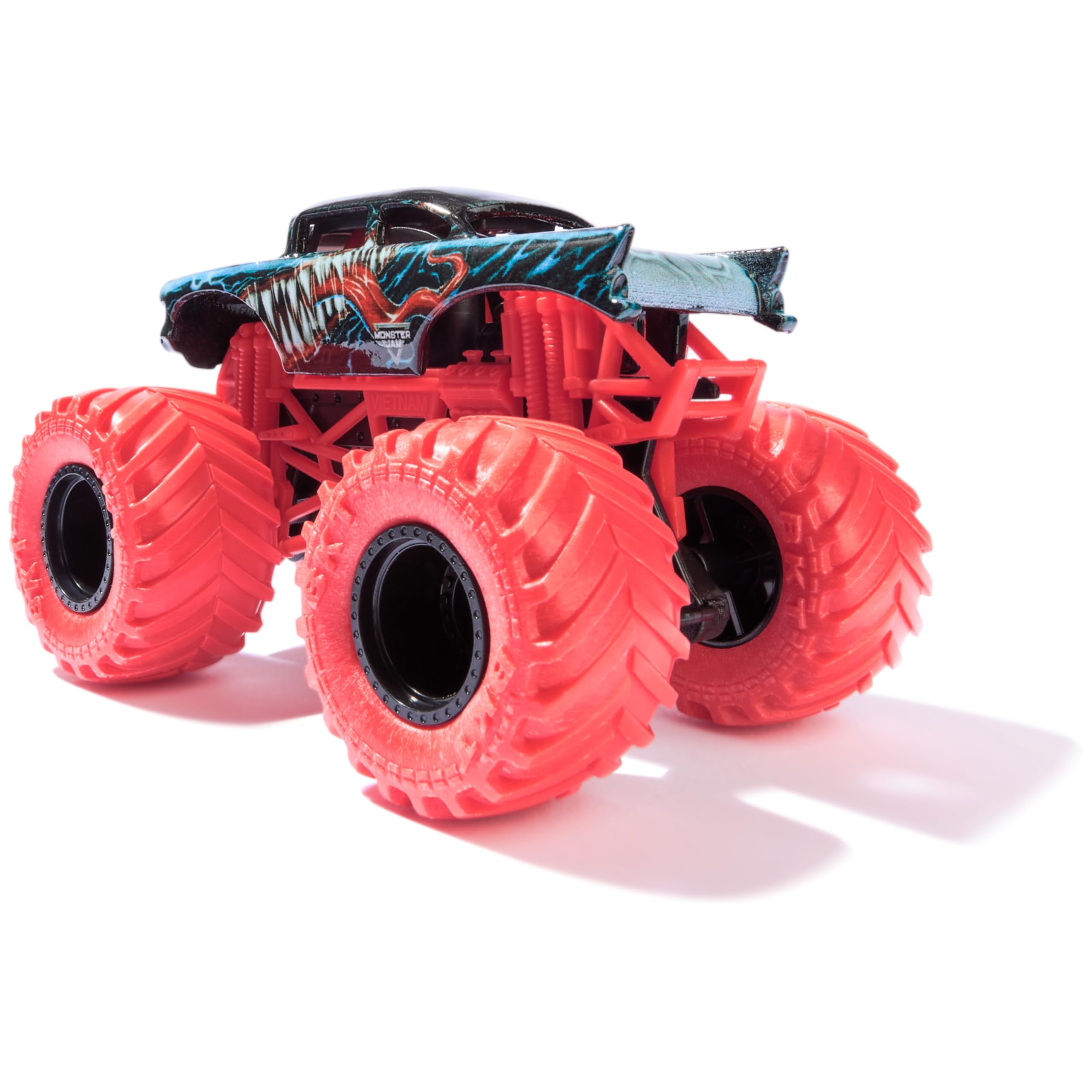 Monster Jam Marvel Black Panther truck 1:64 scale, sleek hero styling