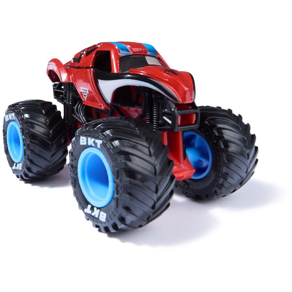 Monster Jam Marvel well-balanced chassis 1:64 scale die-cast truck for stable play