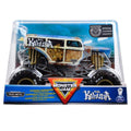 Monster Jam Max-D 1:24 truck front view with authentic graphics and bold styling