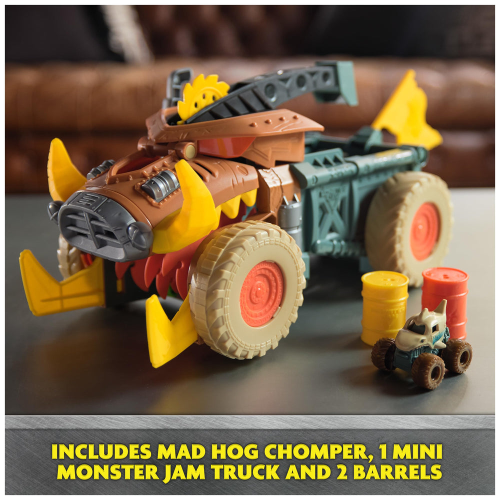 Two barrels included, promoting sorting and simple toy organization.