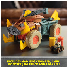 Two barrels included, promoting sorting and simple toy organization.