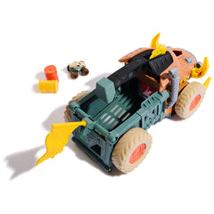 Gift-ready Monster Jam Mini Jams set for fun play and tidy storage.