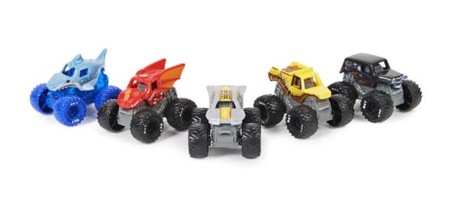 Monster Jam Mini mystery truck adds surprise collectibility and racing fun