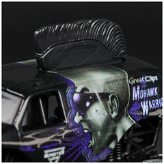 Monster Jam Mohawk Warrior 1:64 truck in action for stunts and jumps
