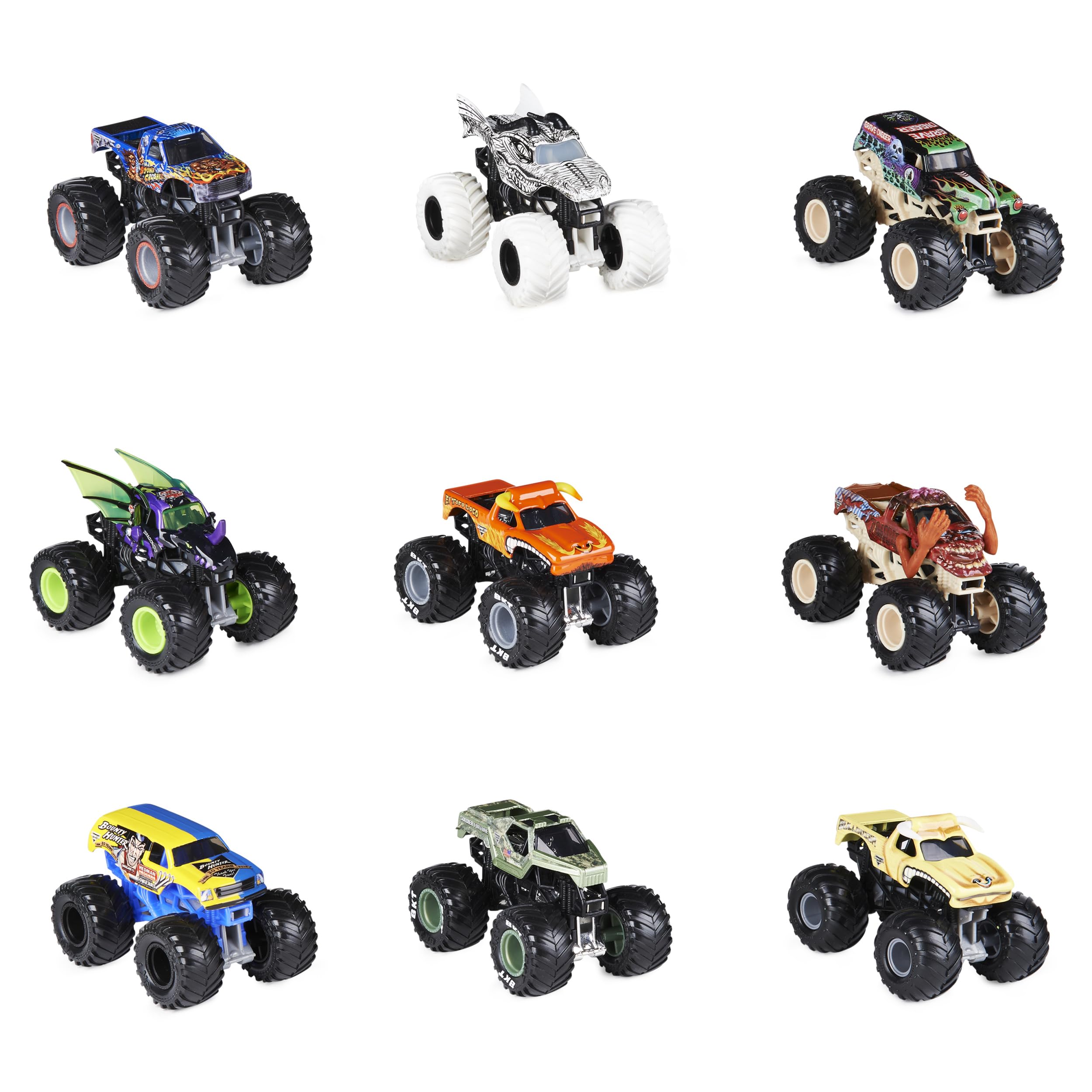 Monster Jam Monster Mutt 1:64 truck designed for display and imaginative play