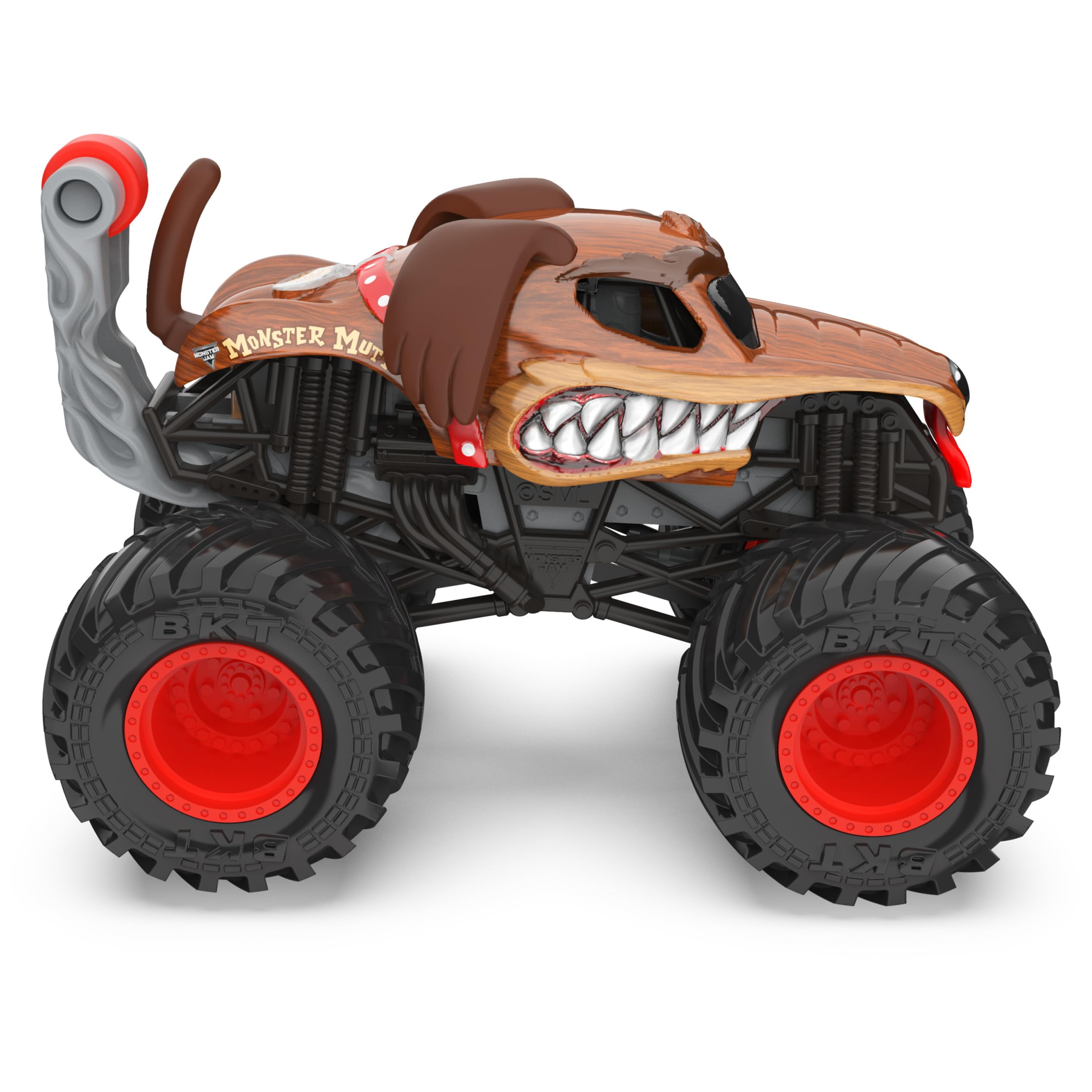 Monster Jam Monster Mutt 1:64 driver molded into seat for authenticity