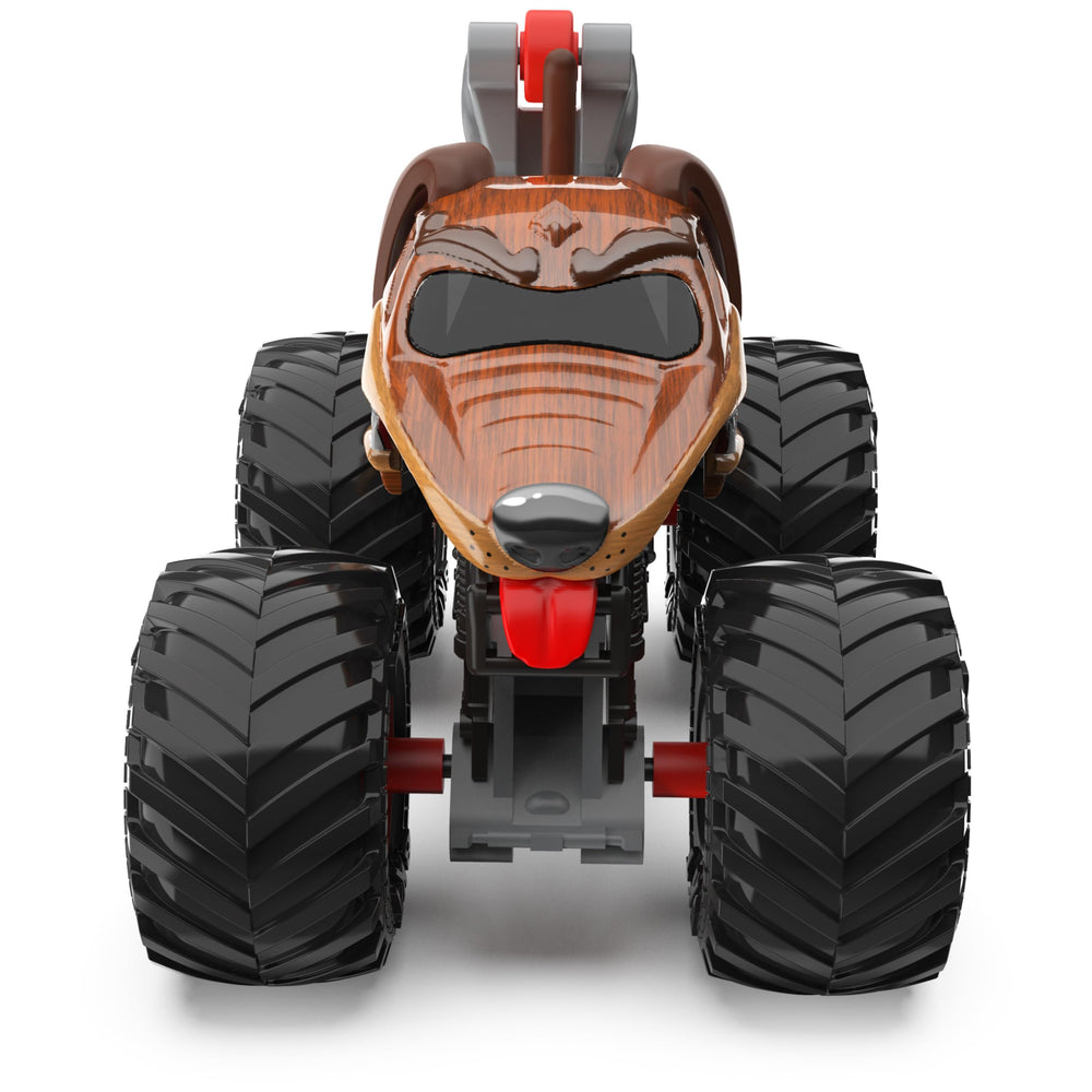 Monster Jam Monster Mutt 1:64 official BKT tires for realism