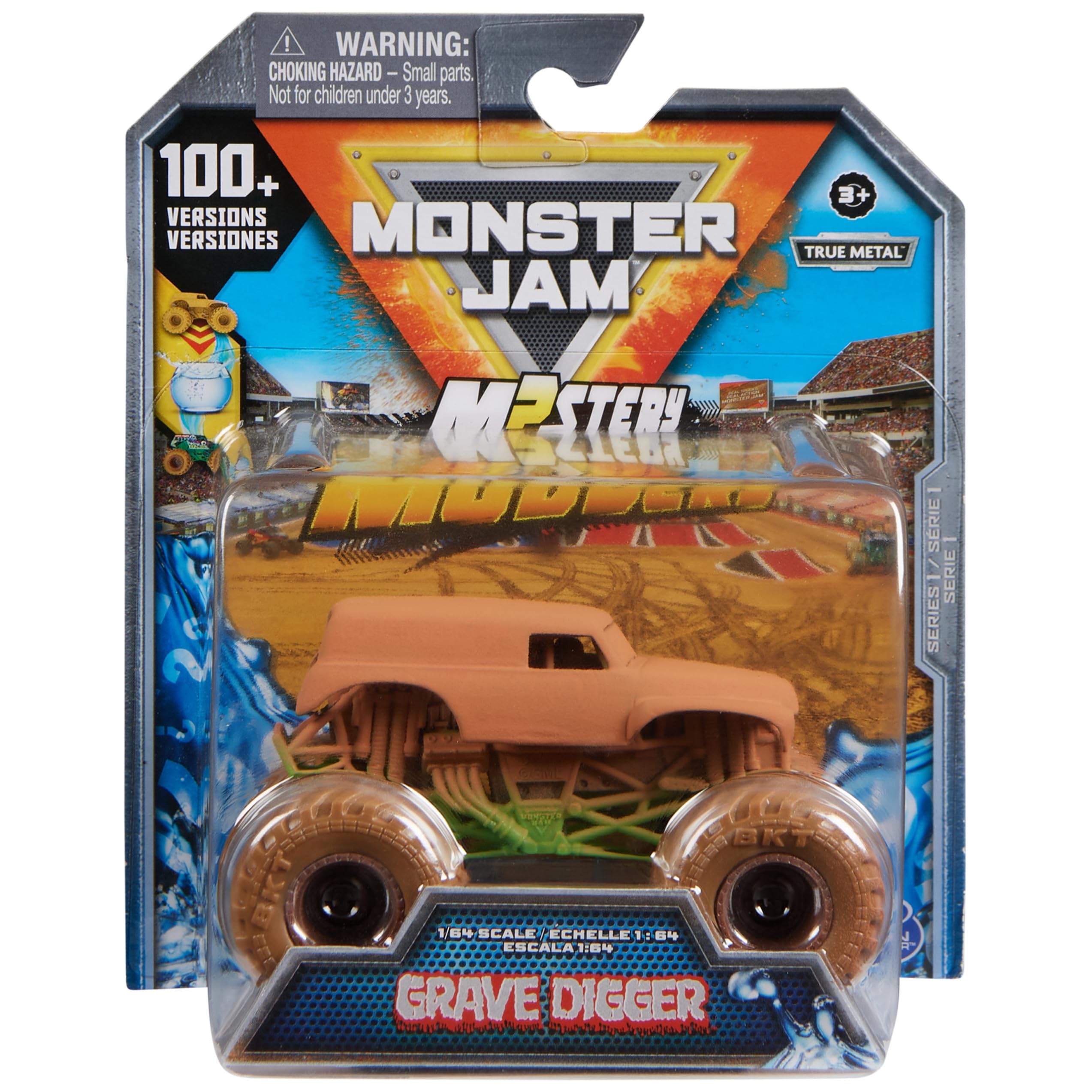 Monster Jam Mystery Mudder wash-to-reveal graphic emerges after dunk