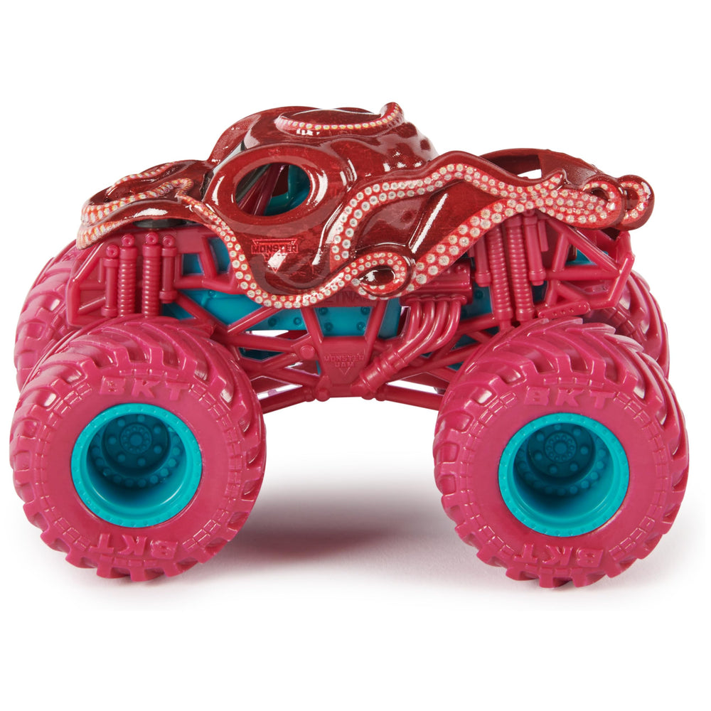 Monster Jam Octon8er with BKT tires emphasizes durability for play