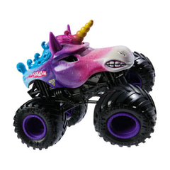 Monster Jam official BKT tires highlight rugged realism.