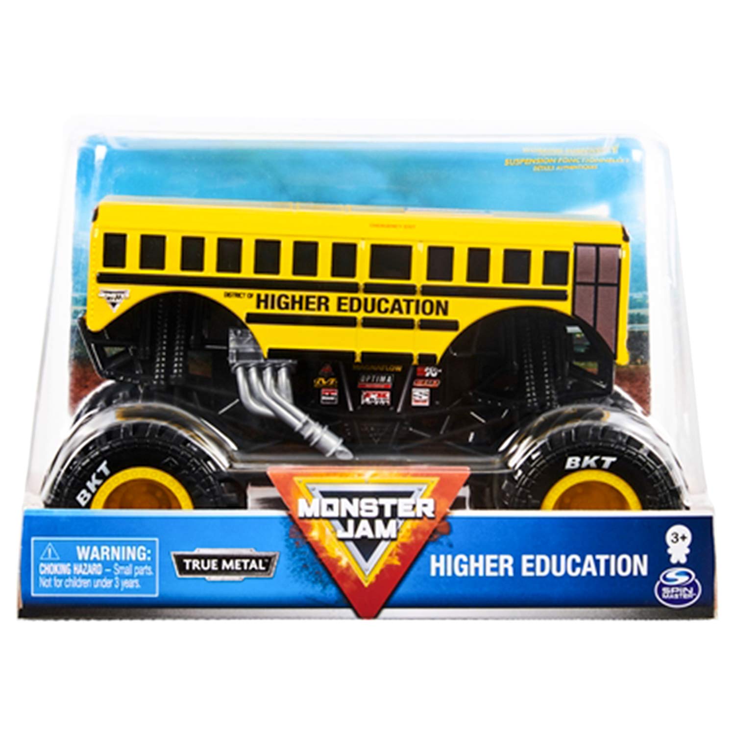 Monster Jam official higher education truck 1:24 scale die-cast for display and play