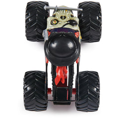 Monster Jam Pirates Curse 1:64-scale chassis and suspension vibe.