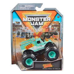 Monster Jam Ranger Rescue 1:64 diecast front view with authentic graphics and bold detailing.