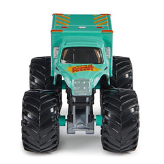 Monster Jam Ranger Rescue graphics close-up reveals decals and chassis styling.