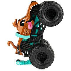 Monster Jam Scooby-Doo truck includes exclusive collector poster for fleet tracking.