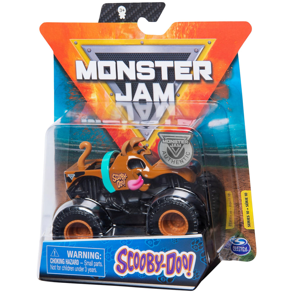 Monster Jam driver molded into seat adds realism for display or play