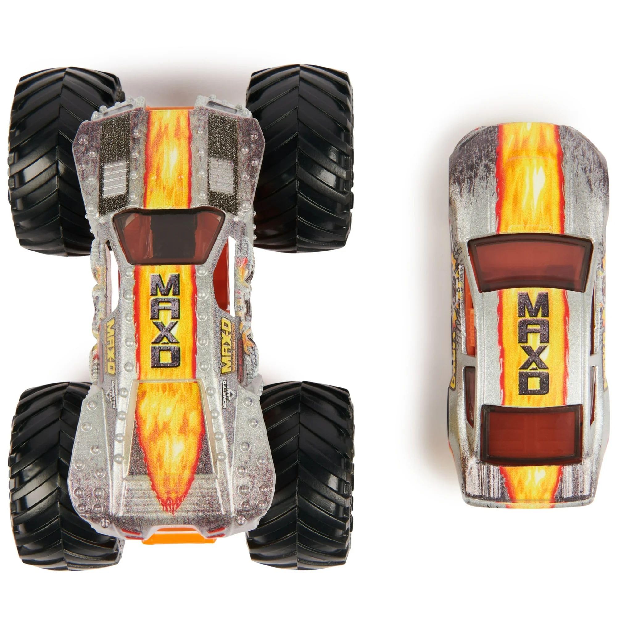 Monster Jam Series 5 packaging 1:64 ideal for gifting fans.