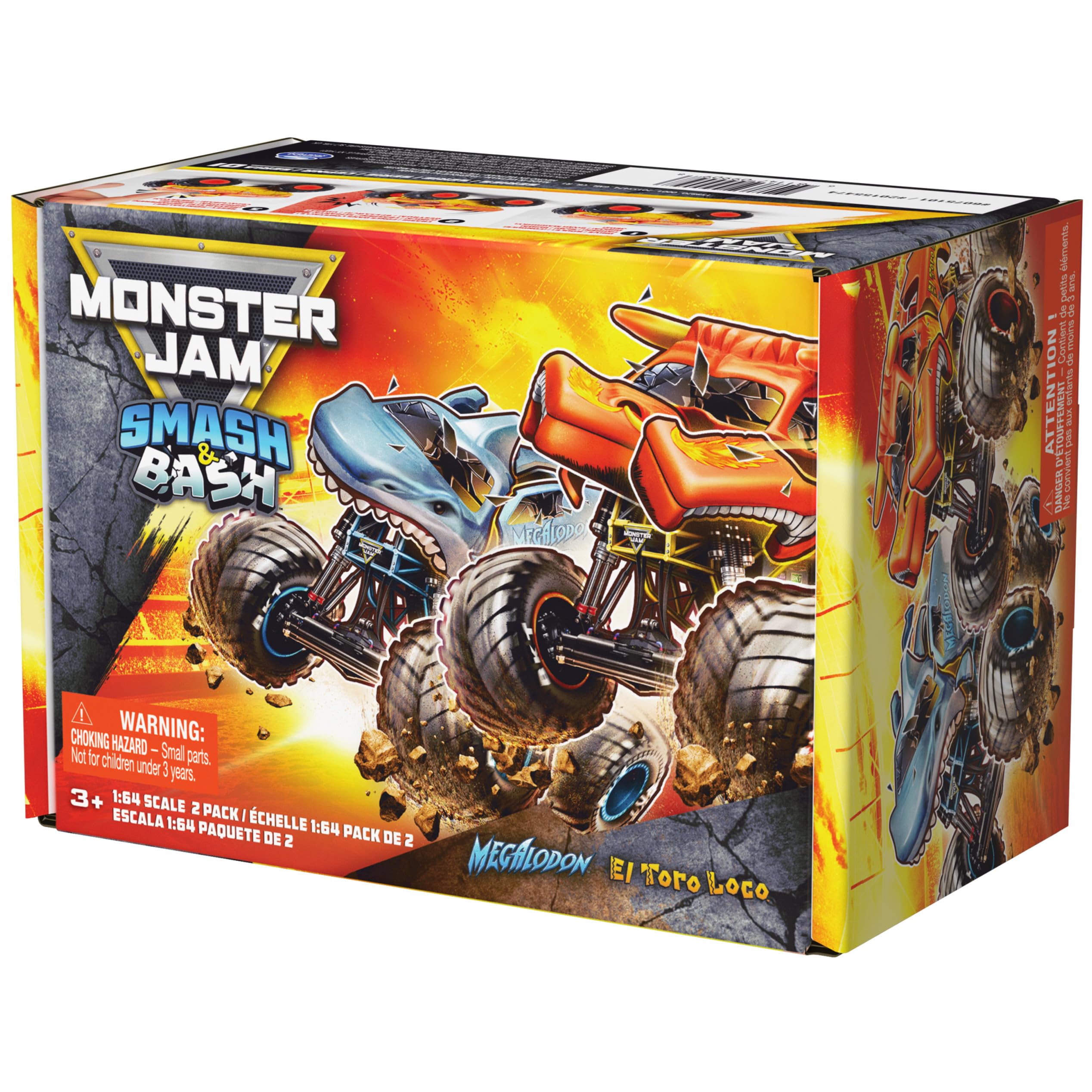 Monster Jam collectible trucks display-ready for fans