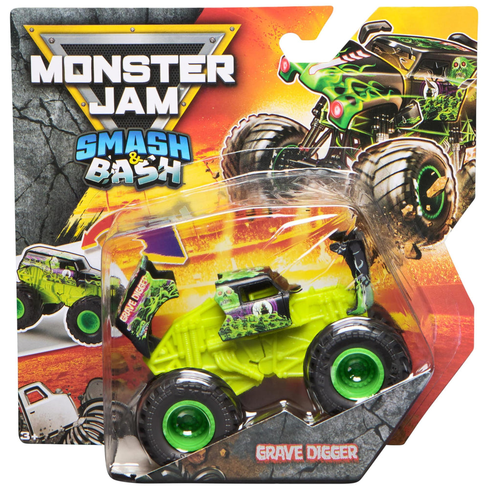 Monster Jam Smash & Bash Megalodon with official BKT tyres boosts realism