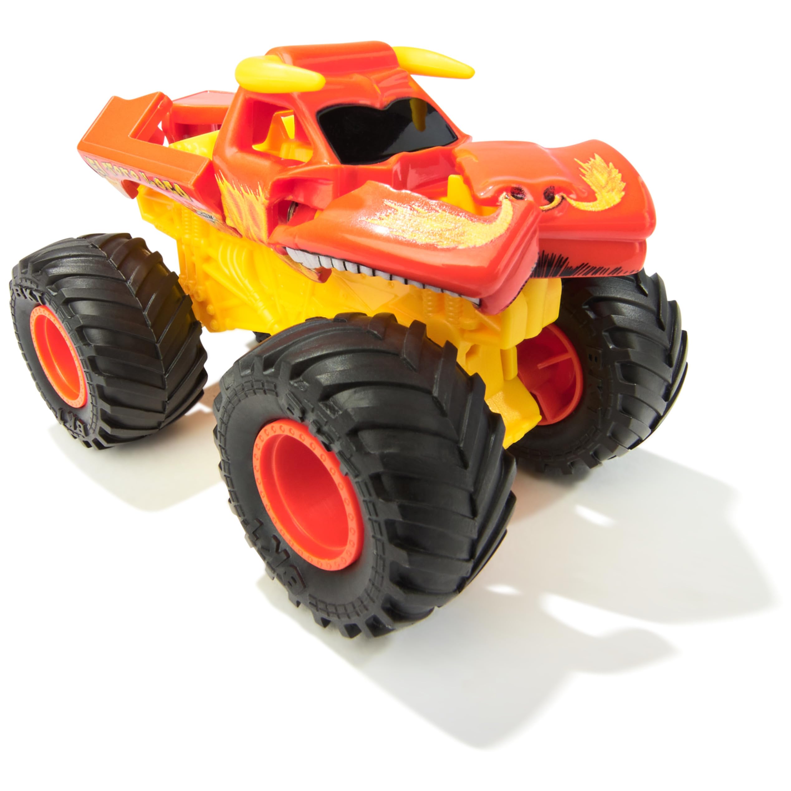 Monster Jam repair squeeze mechanic demonstration for quick re-entry play