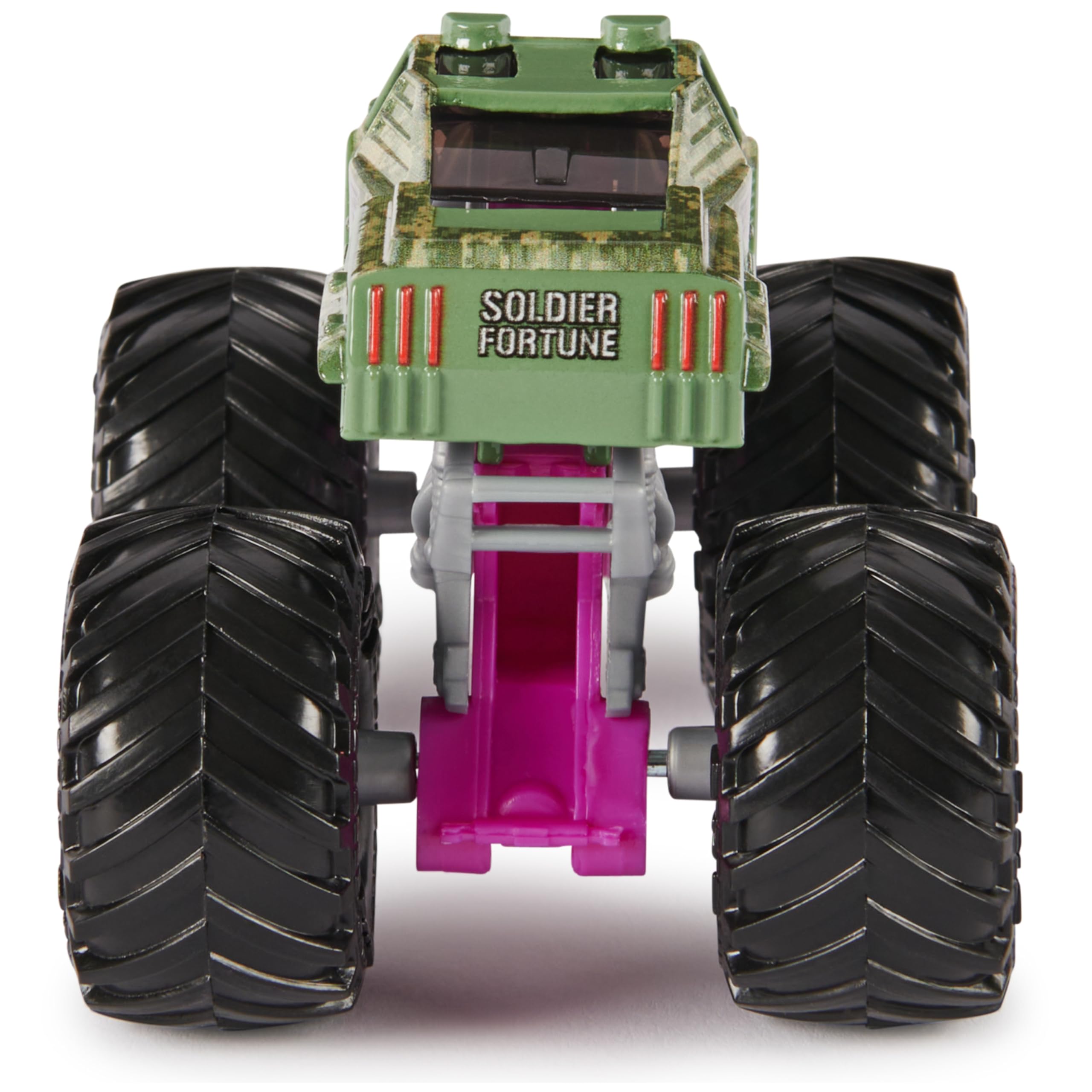Monster Jam Soldier Fortune digital collector poster encourages organizing a growing collection.