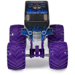 Monster Jam Son-uva Digger 1:24 rear detail of rugged bumper and build.