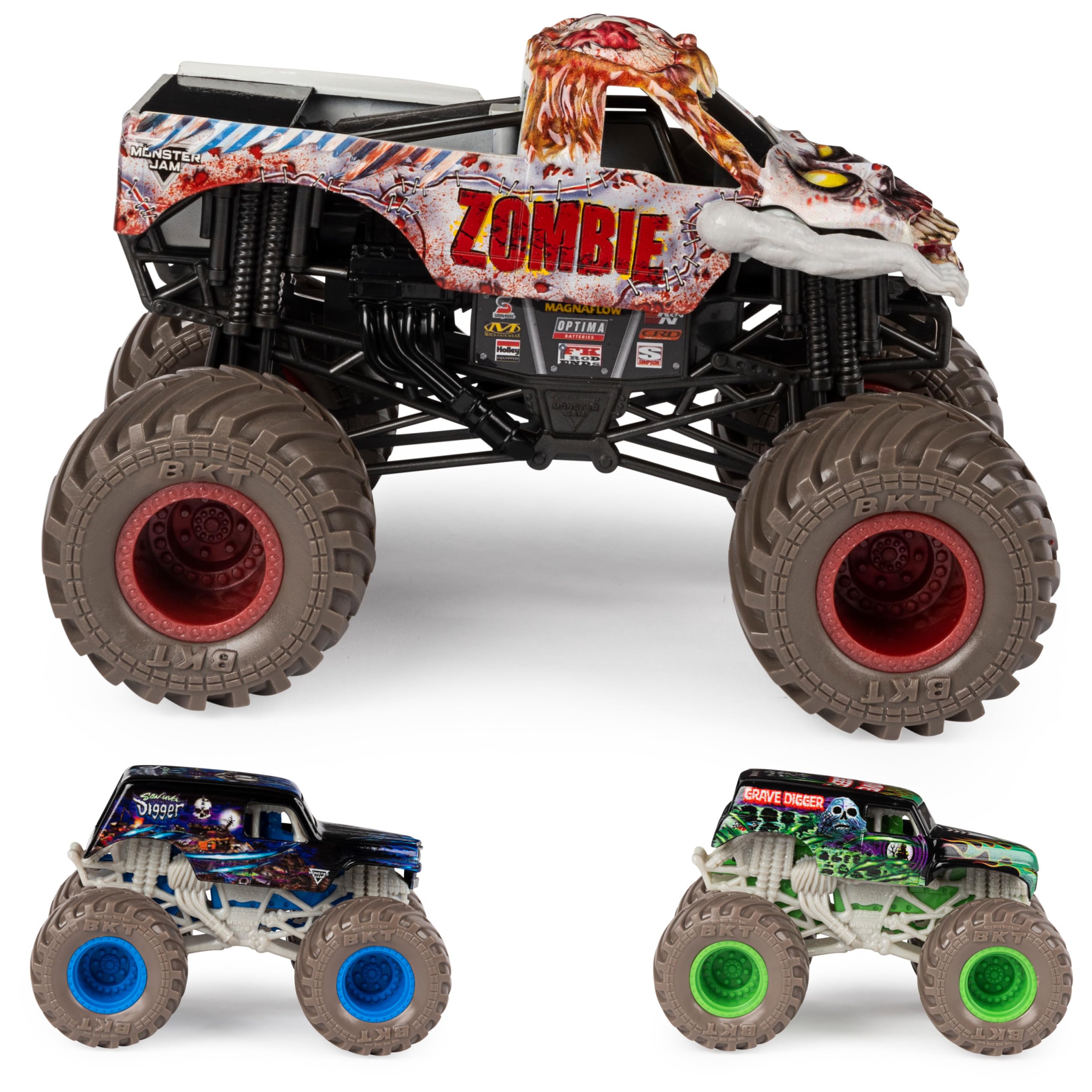 Monster Jam Son-Uva Digger 1:64-scale die-cast with molded-in driver for authentic play